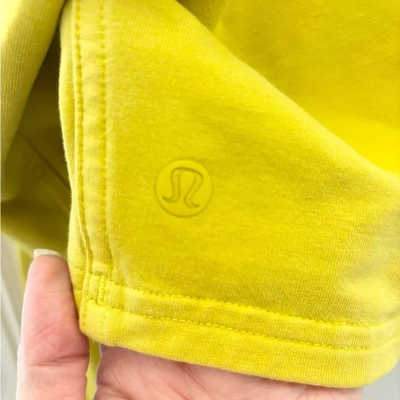 Lululemon All Yours Cropped Hoodie Soleil Size 6 - Picture 7 of 11